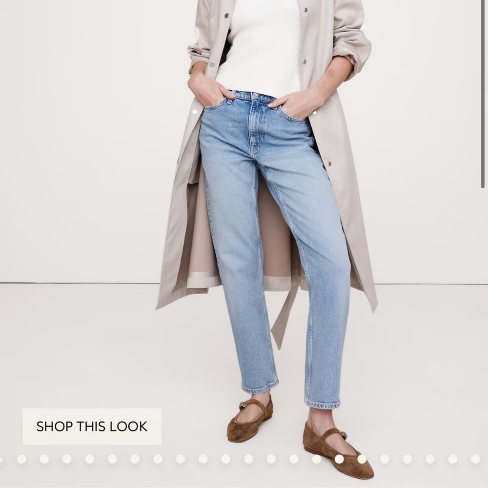 Banana republic size 26 HR Straight leg light wash